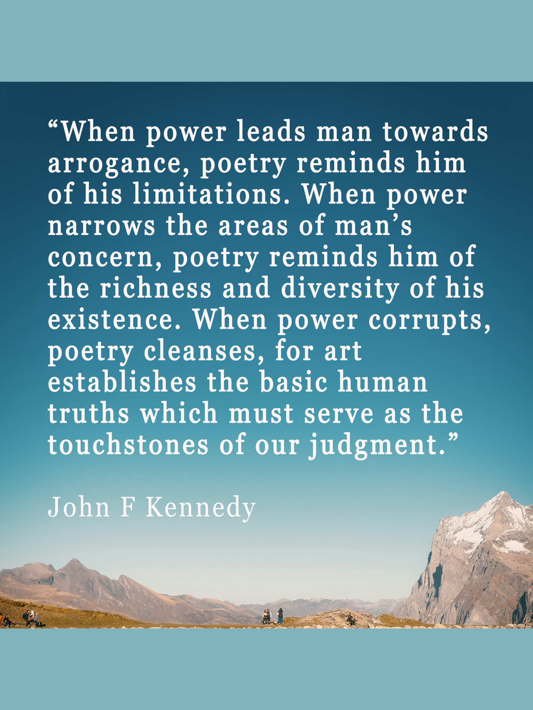 WordPress.JFK Download this month's quote